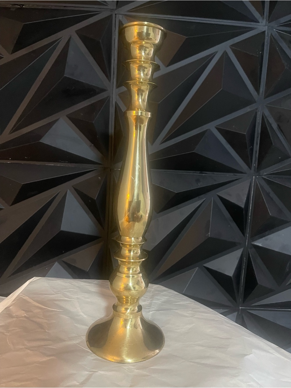Bombay Brass Taper Candle Holder